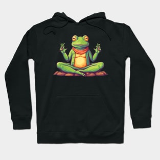 Frog pose is definitely our new fave yoga move Hoodie